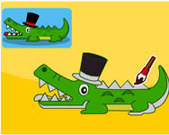 llatkertes - Dora care baby crocodile