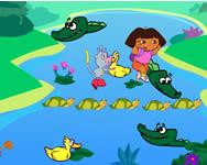 llatkertes - Dora crocodile lake