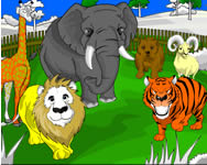llatkertes - Zoo coloring